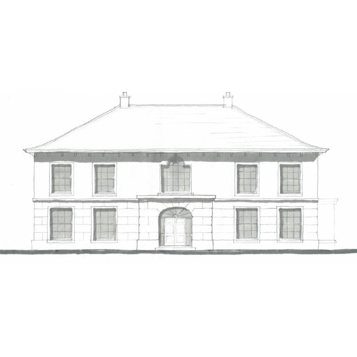 1302 Georgian style house taunton 1