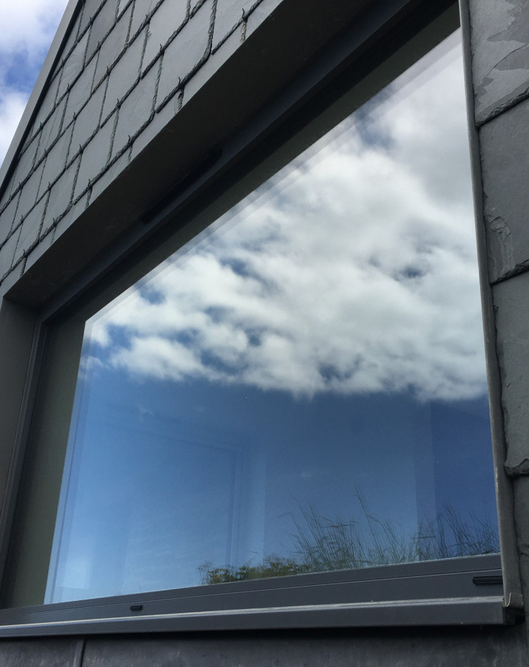 1170 Architects sustainable new build Devon window