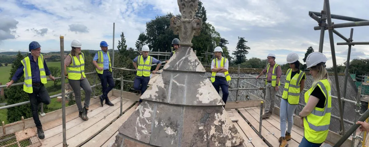 Architects team on site 4