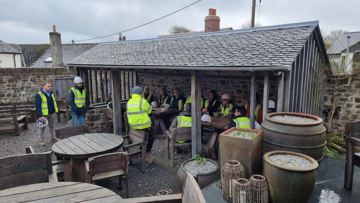 Architects team on site in Devon 2 v3