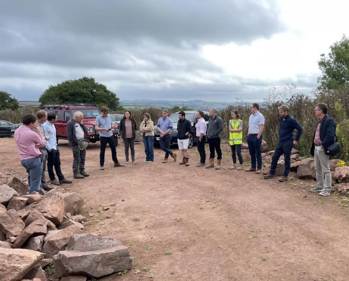 Architects team on site in Devon v2