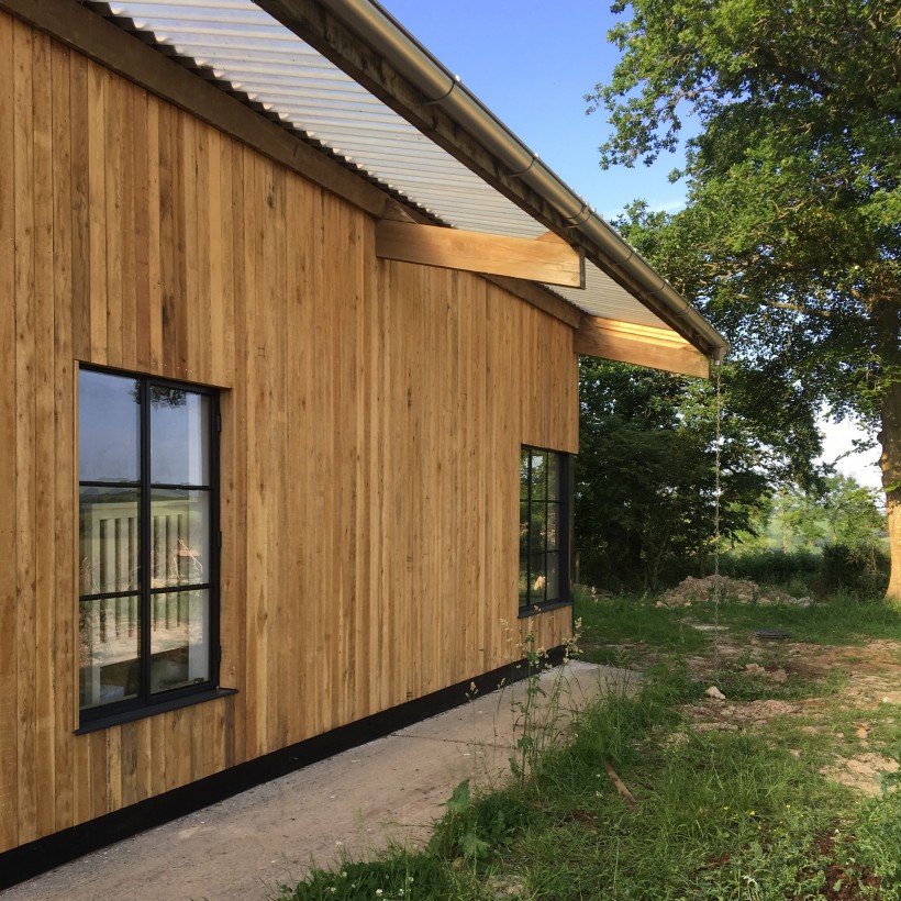 Conversion of barn into stunning family home nearing completion